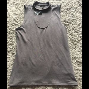 Express gray tank large NWT